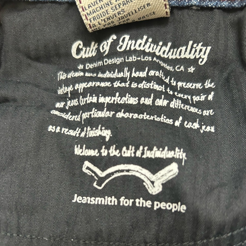 Cult of Individuality Women’s Distressed Straight Leg Y2K Jeans size 29 - Picture 5 of 12